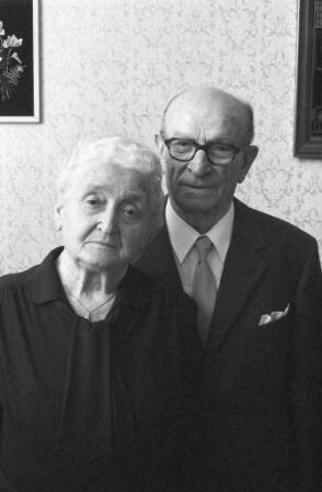 Diamanthochzeit der Eheleute Lina und Karl Itte aus der Brunnenhausstraße 4