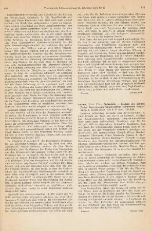 870 [Rezension] Eucharistie - Zeichen der Einheit