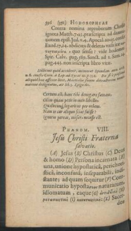 [de Christo, eius naturis, persona, unione hypostatica, idiomatum communicatione, officio, maiestate.]