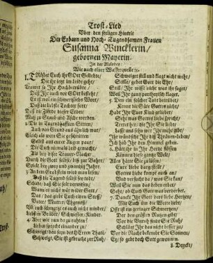 Trost-Lied