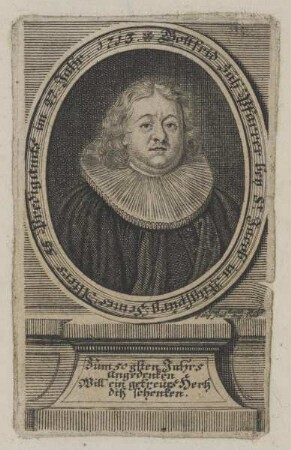Bildnis Gottfried Zäh