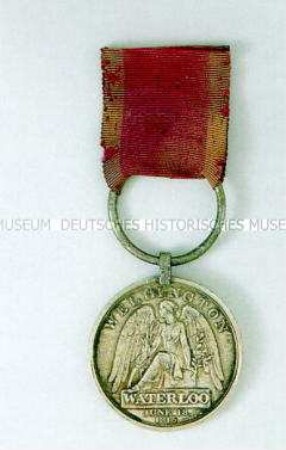 Waterloo-Medaille für die Königlich Deutsche Legion, Großbritannien