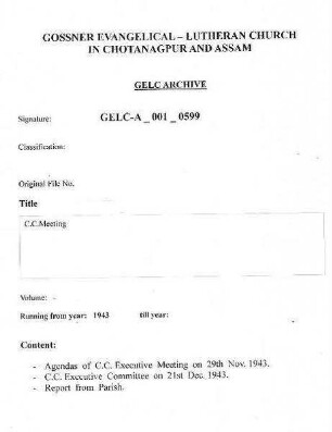 C.C. Meeting