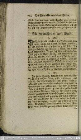 Die Kranckheiten derer Beine