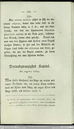 Dreiundzwanzigstes Kapitell. De organo visus