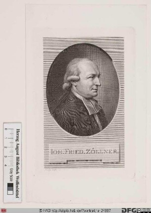 Bildnis Johann Friedrich Zöllner