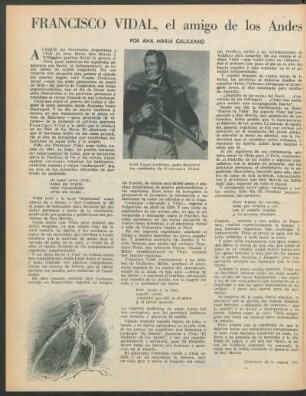 Francisco Vidal, el amigo de los Andes