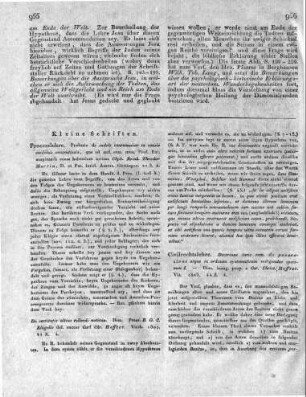 De servitutis altius tollendi notione. Diss. Praes. E. G. C. Klügelio def. auctor Carl Chr. Heffter. Viteb. 1802. 44 S. 4.