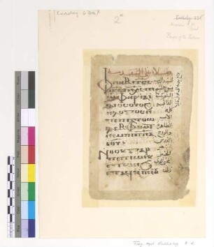 Anaphora of St. Basil Prayer of the Prothesis
