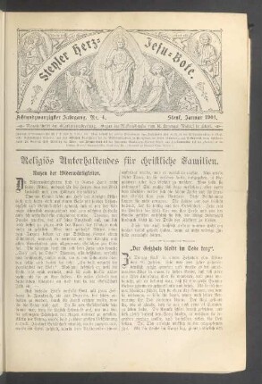 Nr. 4. Januar 1901