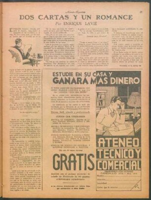 Dos cartas y un romance