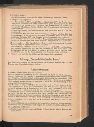 Stiftung "Deutsch-Nordische Burse"