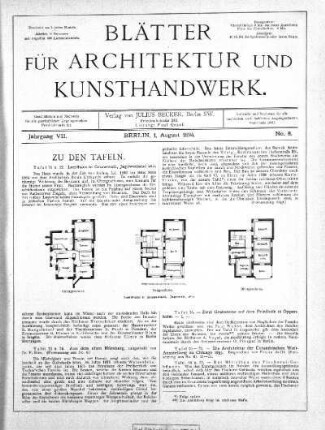 No. 8, 1. August 1894