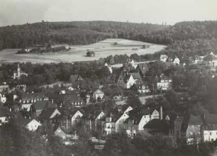 Schlema-Oberschlema, Ortsansicht : Schlema-Oberschlema (Kreis Aue). Ortsteilansicht
