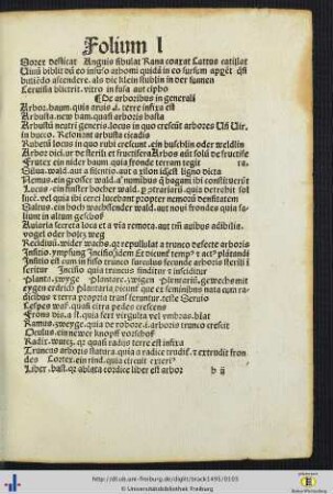 De arboribus in generali