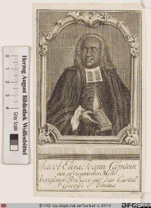 Bildnis Jacobus Elisa Johannes Capitein
