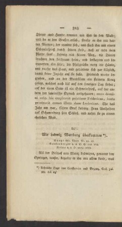 547. Wie Ludwig Wartburg überkommen.