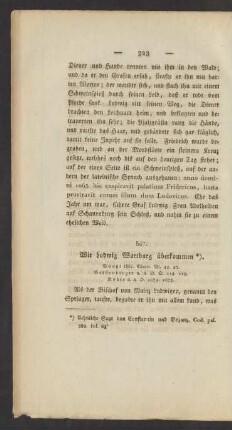 547. Wie Ludwig Wartburg überkommen.
