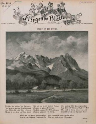 "Gruß an die Berge"