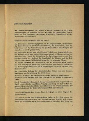 Ziele und Aufgaben