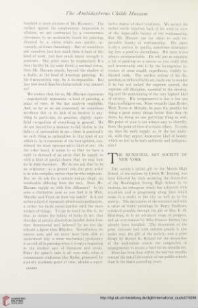 The municipal art society of New York