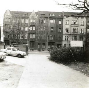 Cottbus, Wilhelm-Külz-Straße 49/51. Straßenfront