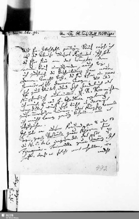 4,160: Briefe Reichard an Böttiger - Mscr.Dresd.h.37,4˚,Bd.160