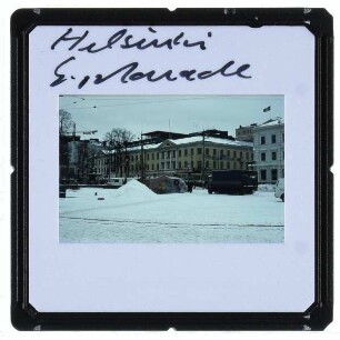 Helsinki, Esplanadi Park,Helsinki, Uschakoff-Gebäude