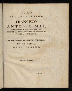 3-4, Viro Illustrissimo...