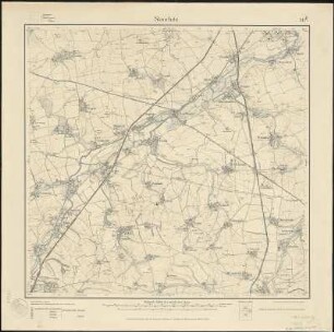 Meßtischblatt 31 : Stauchitz, 1921 : Stauchitz. - Aufgen. 1904, hrsg. 1906, einz. Nachtr. 1921. - 1:25000. - Leipzig, 1921. - 1 Kt.