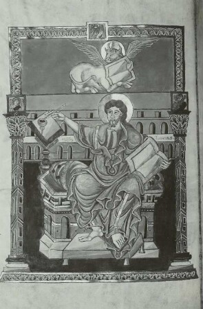 Codex Wittekindeus: Der Evangelist Lukas, S 67 v