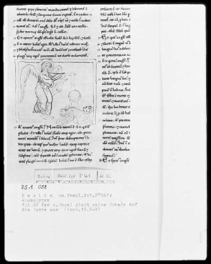 Beatus von Liébana, Kommentar zur Apokalypse — Der vierte Engel gießt seine Schale über die Sonne aus, Folio 82recto