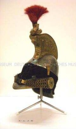 Helm (Modell 1845) für Mannschaften, Linien-Kürassiere, Frankreich