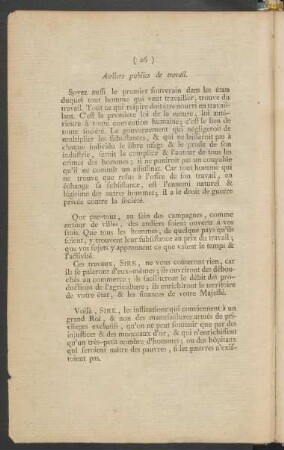 Ateliers publics de travail