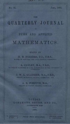 No. 81. June, 1885.