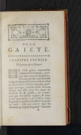[Chapitre Premier. - Chapitre V.]