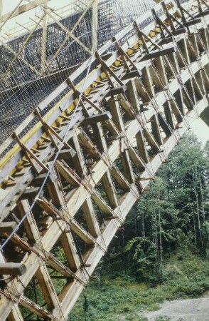 Rohrbachtobelbrücke, Bogenbrücke