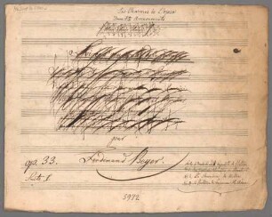 Les Charmes de l'Opéra. Liv. 1, Klavier; op. 33/1-4 - BSB Mus.Schott.Ha 5940-2