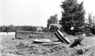 Hohenwarsleben. Mühle Donker, Bockmühle, Reste