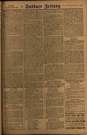 Zweite Ausgabe vom Donnerstag, den 17. Juni 1920.