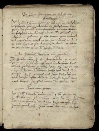 Faszikel XIII. Medizinische und wenige chemische Rezepte
