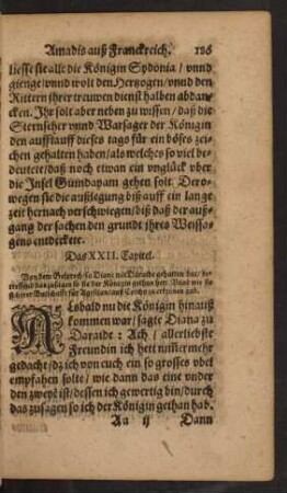 Das XXII. Capitel.