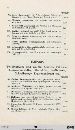 Silber (Nr. 105-173)