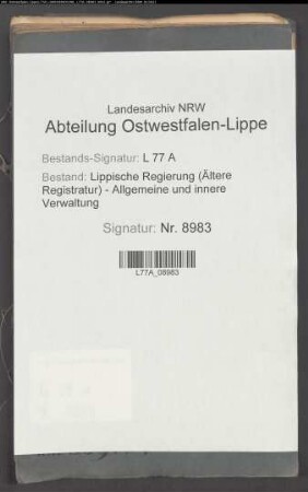 Förderung des Landgestüts und der Pferdezucht, Bd. 13