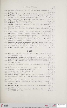 Asia (Nr. 2323 - 2446)