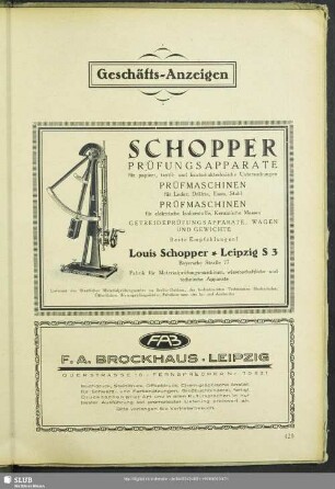 Geschäfts-Anzeigen