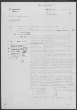 Frommern: Inspektionsbericht 1963