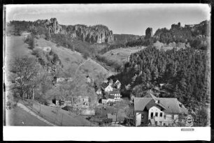 Blick auf Rathen