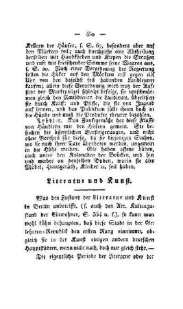 Literatur und Kunst