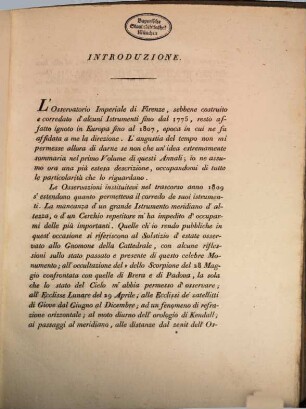Annali del Reale Museo di Fisica e Storia Naturale di Firenze. 1809 = T. 2